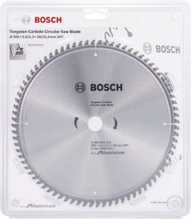 LAMES SCIE CIRCULA BOSCH EC AL B 254X30 - 96