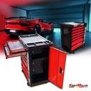 SERVANTE D´ATELIER ROUGE KRAFT MÜLLER