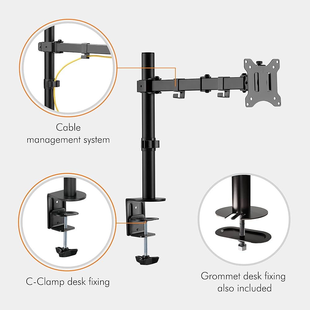 SUPPORT DE BUREAU POUR MONITEUR 8KG