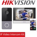 KIT INTERPHONE VIDÉO IP HIKVISION