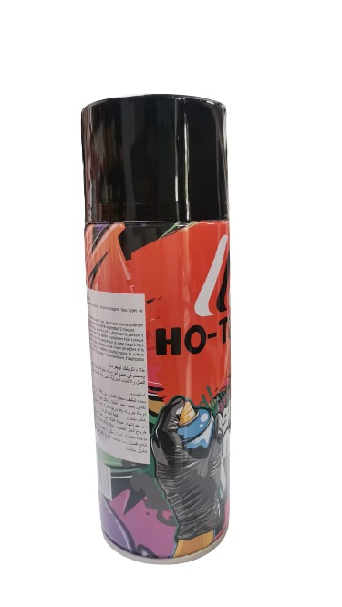 PEINTURE EN AÉROSOL NOIR HO-TECH