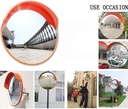 MIROIR DE SECURITE CONVEXE DIAM 80 CM