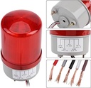 GYROPHARE LED LTD-2071 AVEC AIMANT 12V/24/110/220V ROUGE TOSUN