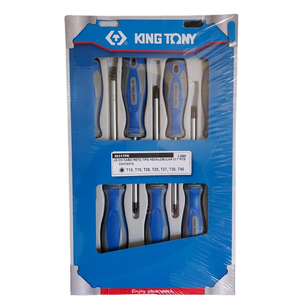 JEU DE 6 TOURNEVIS TROX KINGTONY
