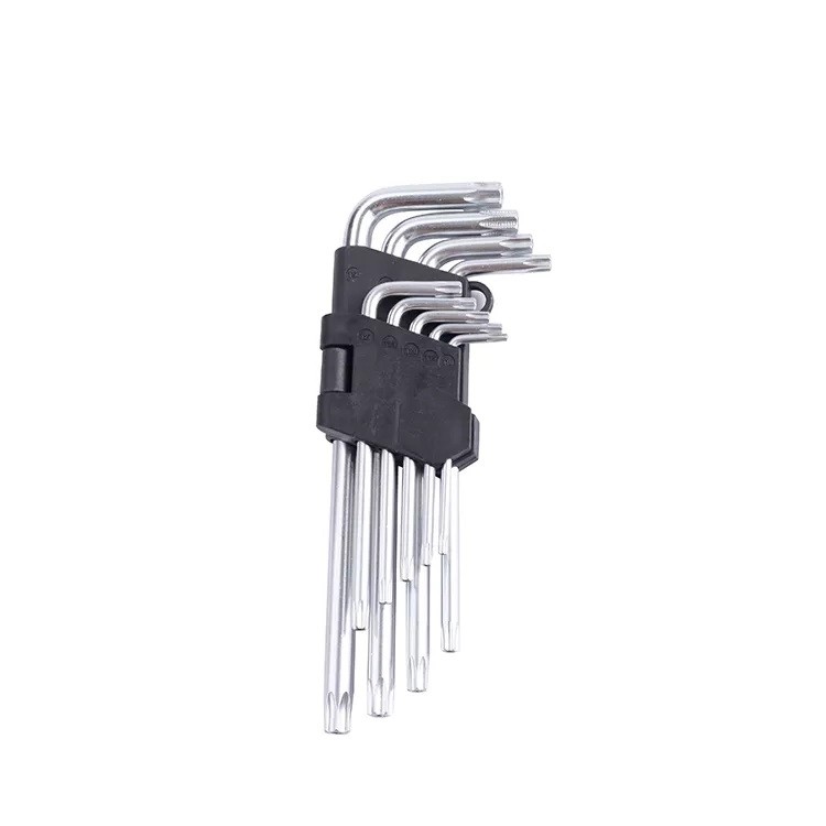 JEU CLE TORX 9PCS S/L DOUBLE CARTE
