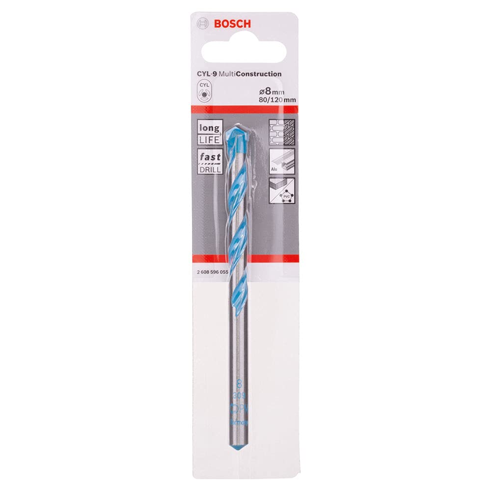 FORET CYL-9 MULTICONSTRUCTION BOSCH 8MM 80X120MM