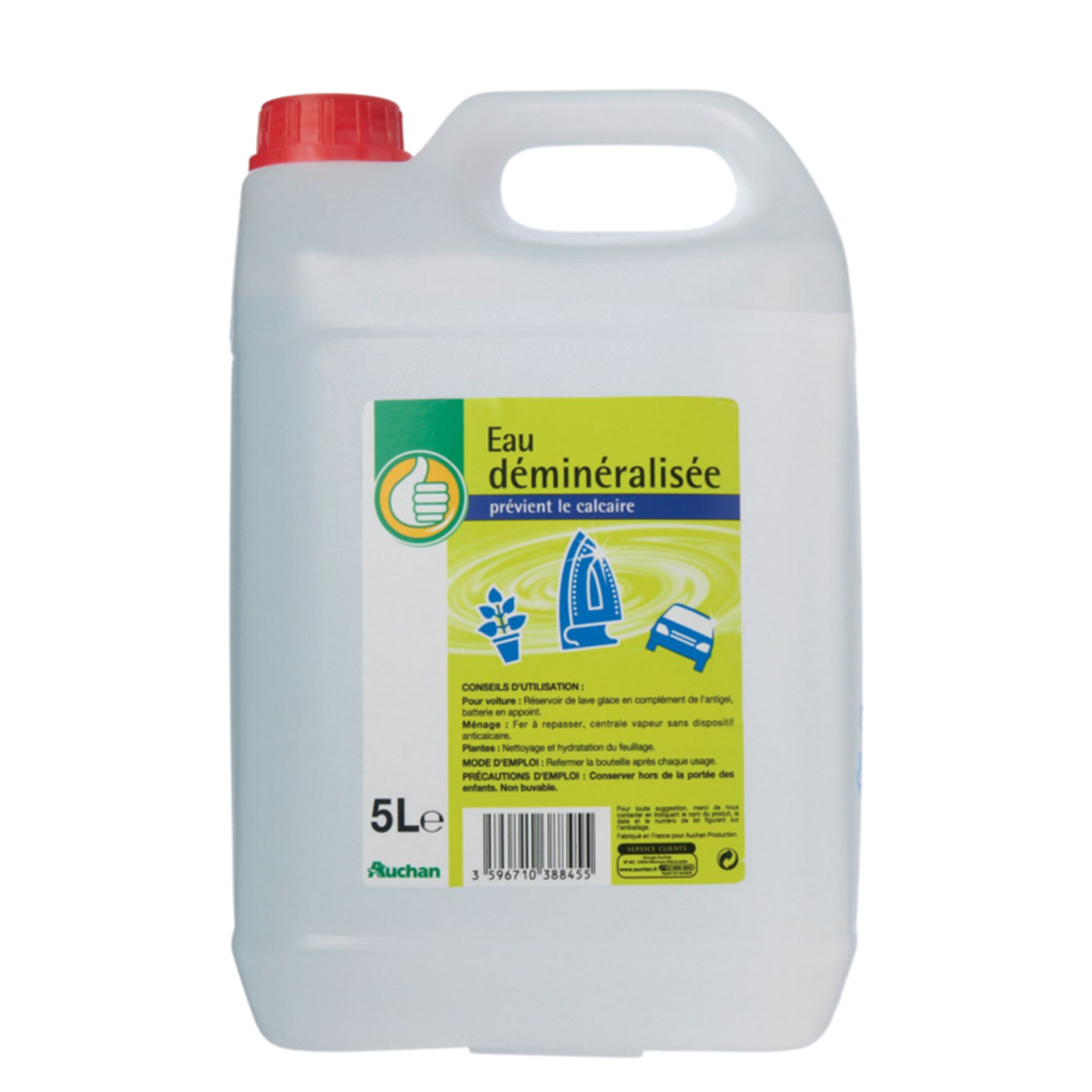 EAU DÉMINÉRALISÉE 5L