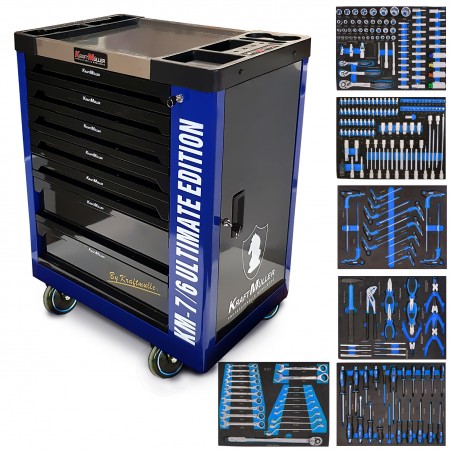 SERVANTE D´ATELIER BLEU KRAFT MÜLLER 