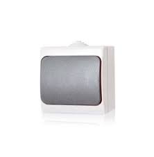 POUSSOIR A BASCULE 5891/ 50 GRIS TROPIC2 INGELEC