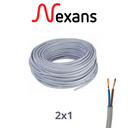 CABLE SOUPLE SE1V 2X1MM 100MT NEXANS