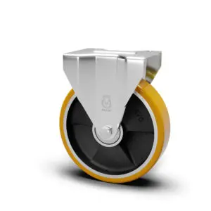 ROUE POLYURETHANE S/LEG FIXE D.125 AVO