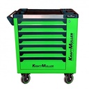 SERVANTE D´ATELIER KM-7/6 399 PCS VERT KRAFT MÜLLER