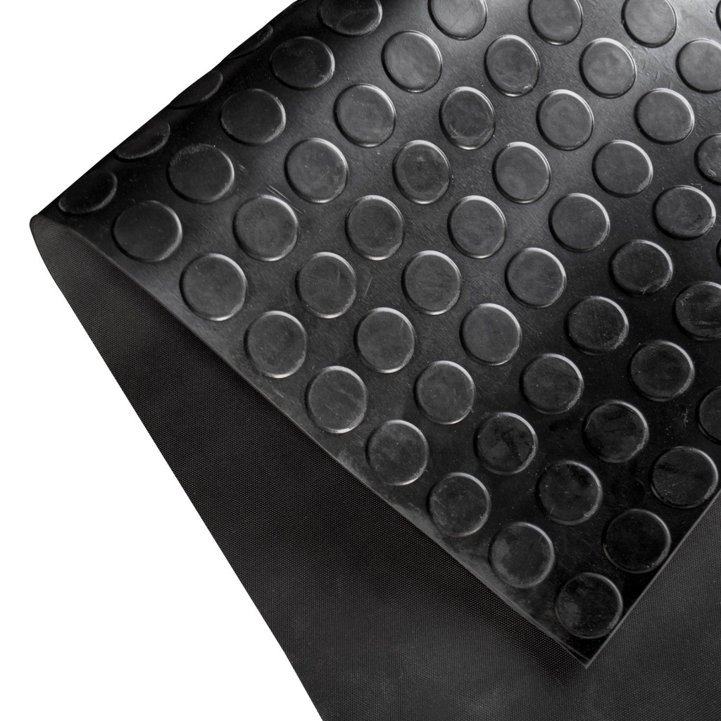 TAPIS BOUTON NOIR 3MM