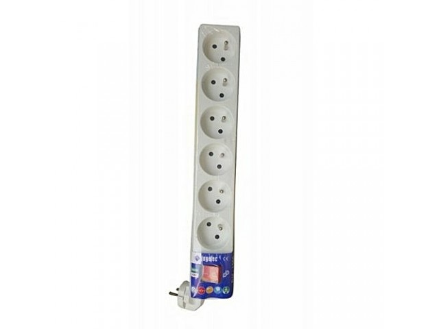 MULTI 2P+T 1566/1 6P BLANC+INTI INGELEC