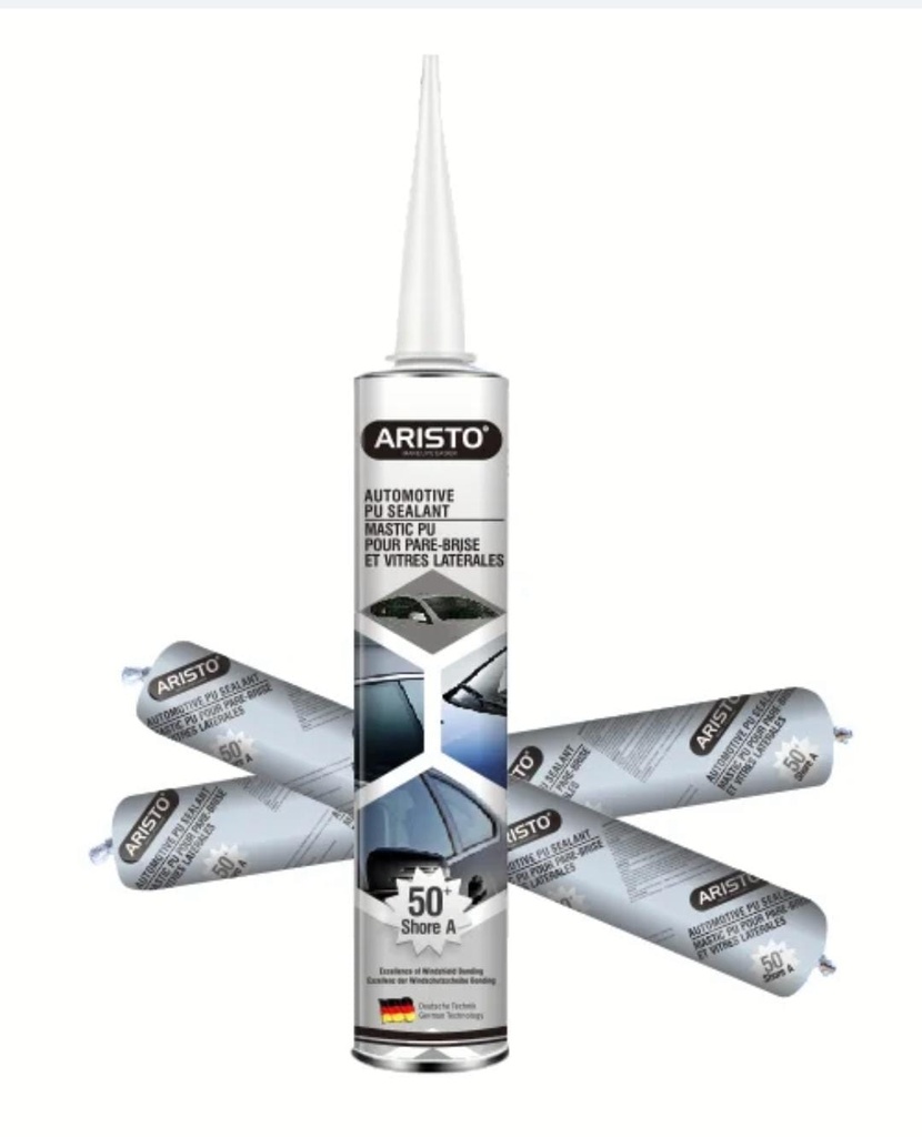 SILICONE SCELLANTPU AUTOMOBILE NOIR ARISTO