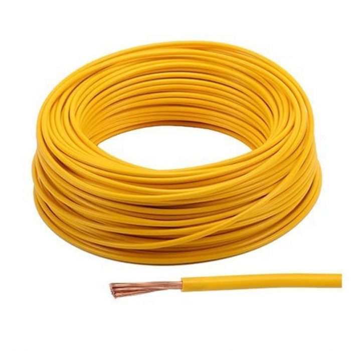 CABLE U500 SV 0.75MM JAUNE 100MT NEXANS H07VKS