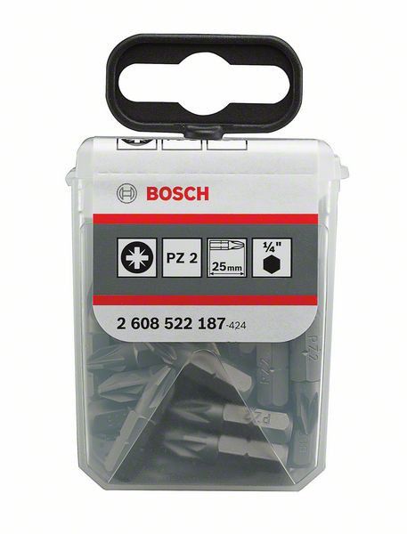 EMBOUT TOURNEVIS BOSCH PZ2CAIXATIC-TAC25UN