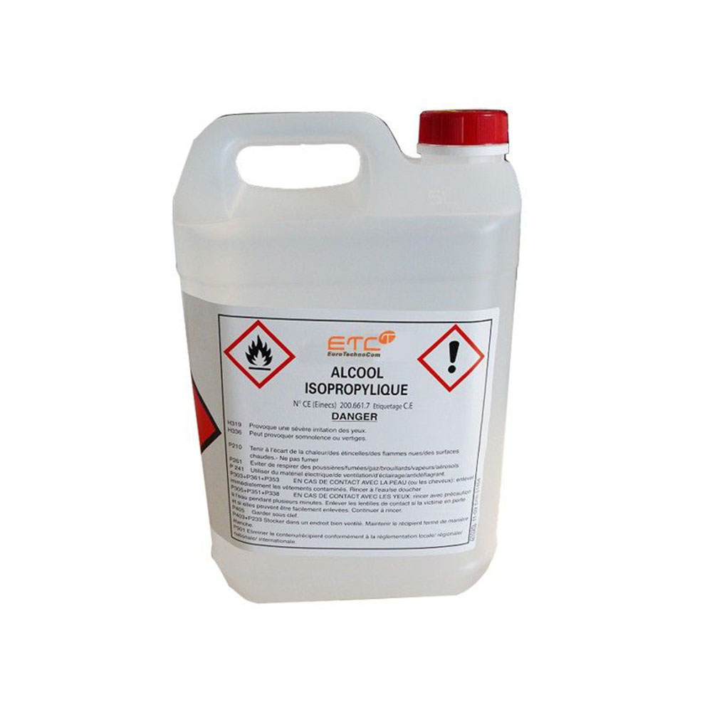 ALCOOL ISOPROPYLIUE DÉNATURÉ AU MEK-5L