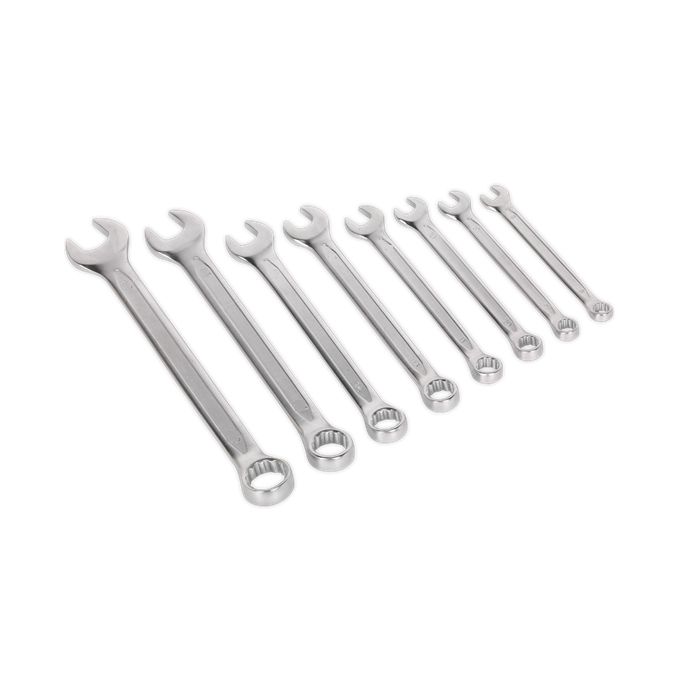 JEU CLE MIXTE POLAX 8PCS