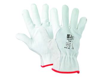 GANT CUIR SOUPLE GRIS 10