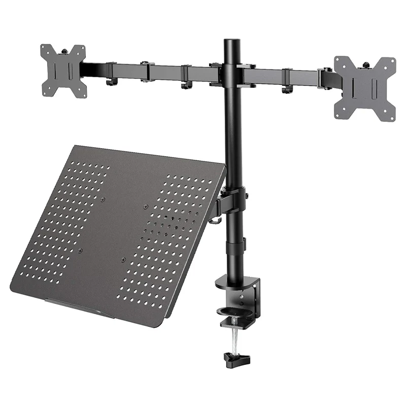 SUPPORT DEUX MONITEURES ET ORDINATEUR PORTABLE OPE-44