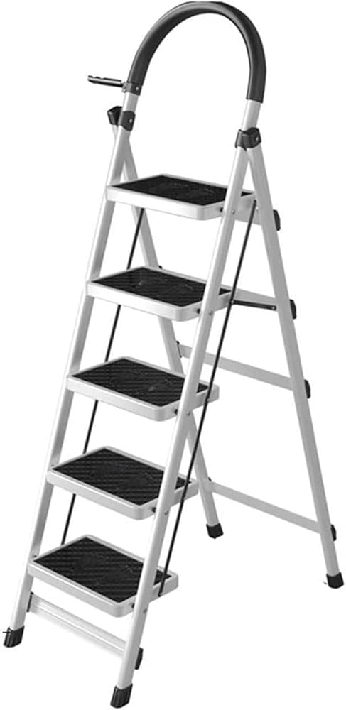 ECHELLE ESCABEAU AMC 5 MARCHE ROUGE 