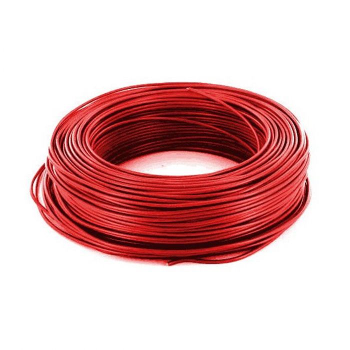 CABLE U500 SV 6MM ROUGE 100MT NEXANS H07VK