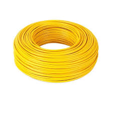 CABLE U500 SV 6MM JAUNE 100MT NEXANS H07VK