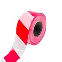 BANDE SIGNALETIQUE 50MM/50M rouge et blanc