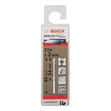 FORET HELICOIDAL SPIRALBOHRER 2MM-10 HCC-CO BOSCH
