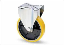 ROUE POLYURETHANE S/LEG FIX D.150