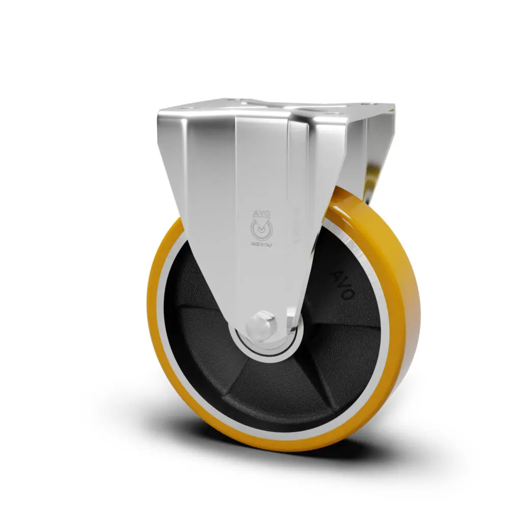 ROUE POLY FORT CHARG D100X30 250-300KG FIX AVO