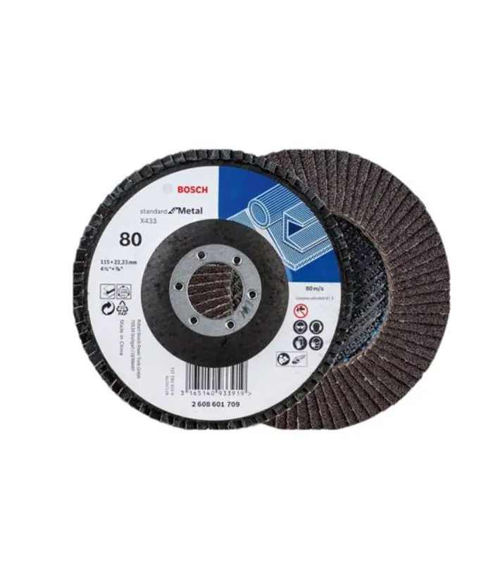 DISQUE CLAPET METAL 115MM G80 BOSCH 