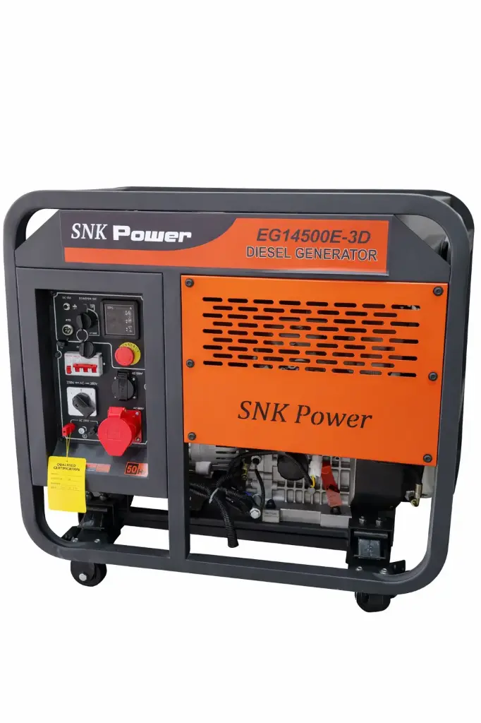 SNK POWER EG14500E-3D DIESEL GENERATOR 15,5 KV 220V/380V 