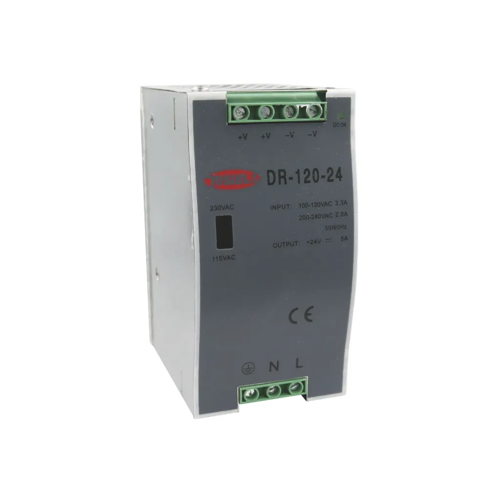 Alimentation 24 V CC 3,2 A sur rail DIN, NDR-75-24