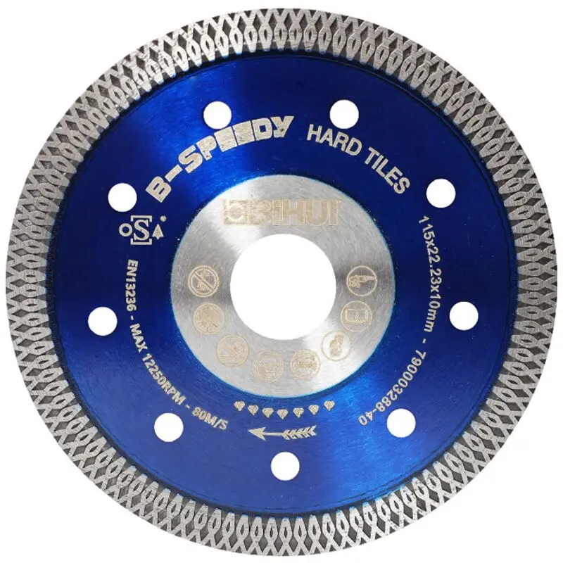 DISQUE DE CORTE DIAMENTEE 115MMX22,23MM TITANIO  TN98115