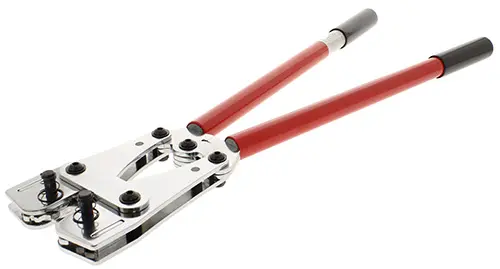 PINCE À SERTIR POUR COSSES ET MANCHON EN CUIVRE DE 6 À 120 MM