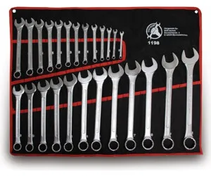 Jeu clés mixtes 25 Pcs plat  6-32 mm