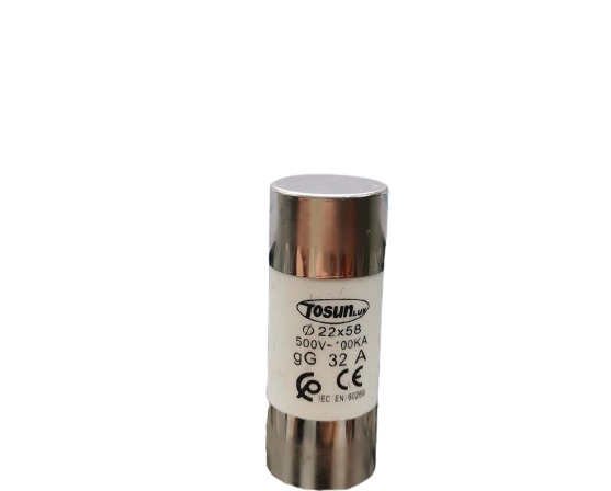 FUSIBLE CARTOUCHE 22X58 - 32A TOSUN