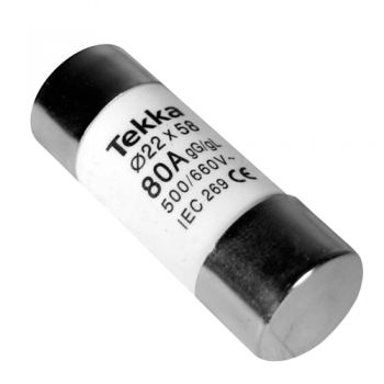 FUSIBLE CARTOUCHE 22X58 - 80A TOSUN