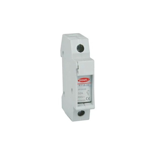 PORTE FUSIBLE 10X38 RT18-32X2P TOSUN