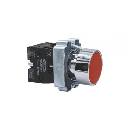 BOUTTON PUS  PB2-BA 42 ROUGE