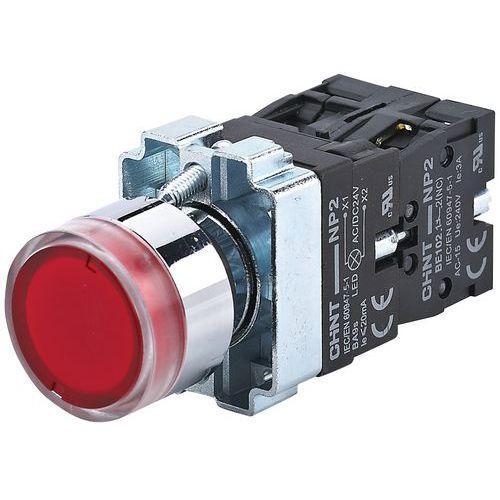 BUTTON POUSSOIR LUMINEUX ORANGRE