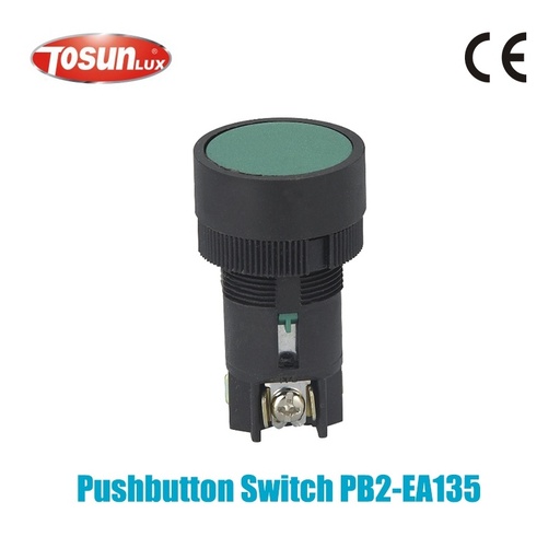 BOUTON POUSSOIR 135 VERT TOSUN