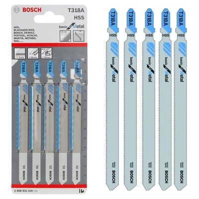 JEU LAMES DE SCIE BOSCH RB - 5ER T 318A
