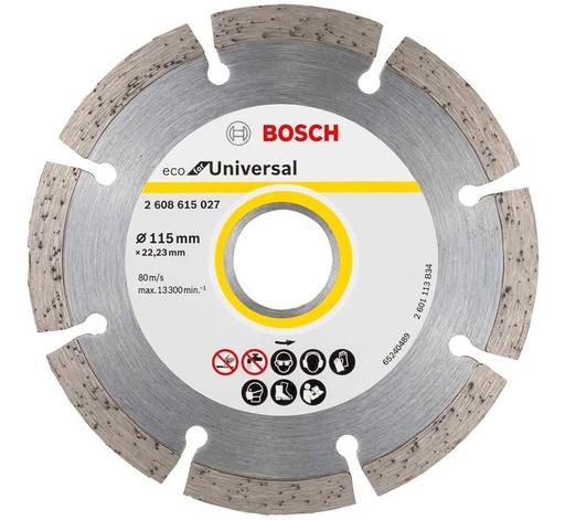 DISQUE DIAMENTEE UNIVERSAL BOSCH 115ECO