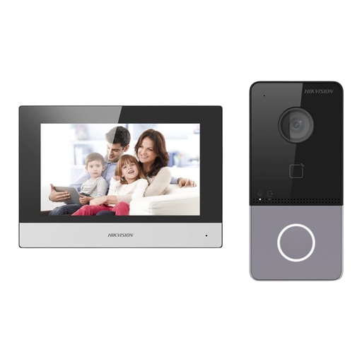 KIT INTERPHONE VIDÉO IP HIKVISION