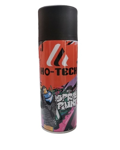 PEINTURE EN AÉROSOL NOIR MAT HO-TECH