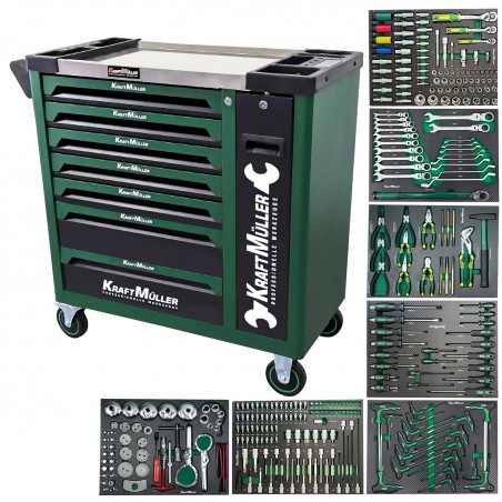 SERVANTE D´ATELIER VERT KRAFT MÜLLER