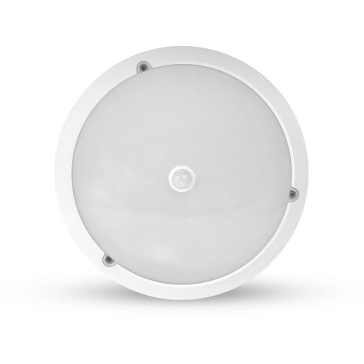 PLAFONIER HUBLOT WHITE+DETECTEUR VENTO 15W POLLUX